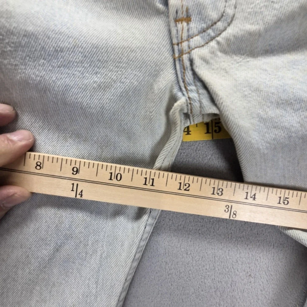 Vintage Levis 501 Jeans Mens Blue Straight Made‎ In USA Button Fly Fits 32x29